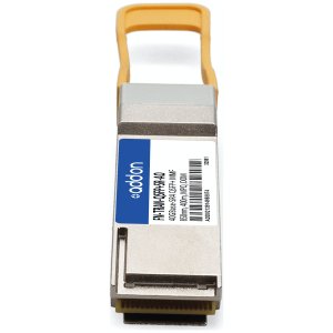 Fortinet FN-TRAN-QSFP+SR Compatible TAA 40GBase-SR4 QSFP+ Transceiver, MMF, 850nm, 400m, MPO, DOM