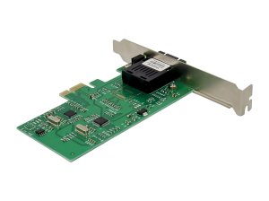 LevelOne Fast Ethernet Fiber PCIe Network Card, 1 x SC Multi-Mode Fiber