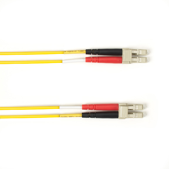 Black Box LC–LC, 5m InfiniBand/fibre optic cable OM3 Yellow