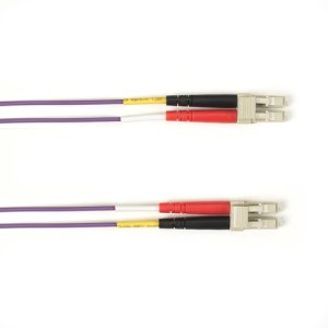 Black Box FOCMR10-015M-LCLC-VT InfiniBand/fibre optic cable 15 m LC OFNR OM3 Violet