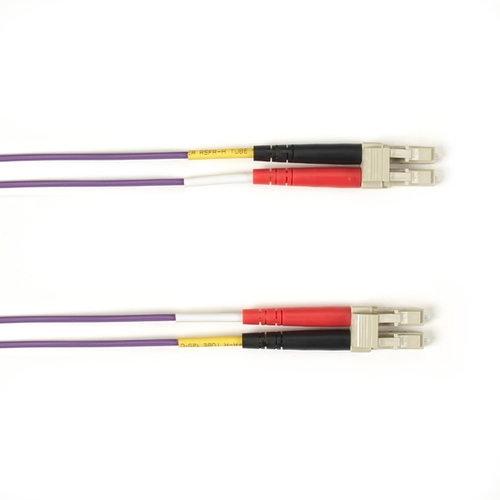 Black Box FOCMR10-020M-LCLC-VT InfiniBand/fibre optic cable 20 m LC OFNR OM3 Violet