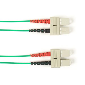 Black Box SC-SC 1m InfiniBand/fibre optic cable 2x SC OM3 Green