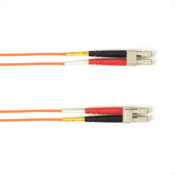 Black Box FOLZH10-002M-LCLC-OR InfiniBand/fibre optic cable 1 m LC 12x LC OM3 Orange