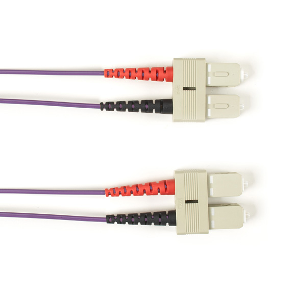 Black Box FOLZHSM-001M-SCSC-VT InfiniBand/fibre optic cable 1 m SC OS2 Violet