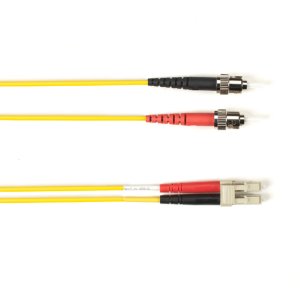 Black Box FOLZHSM-001M-STLC-YL InfiniBand/fibre optic cable 1 m ST LC OS2 Yellow