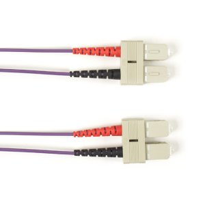 Black Box FOLZHSM-003M-SCSC-VT InfiniBand/fibre optic cable 3 m SC OS2 Violet