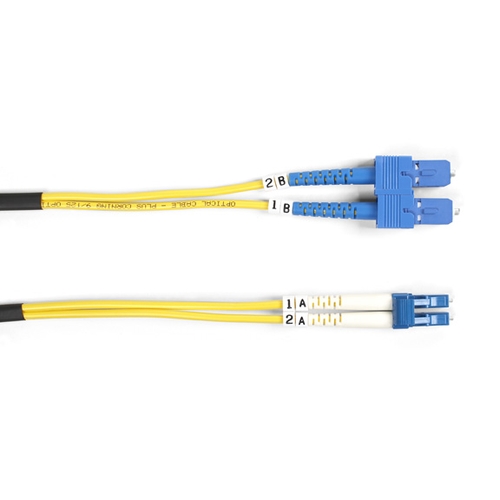 Black Box FOSM-LSZH-001M-SCLC InfiniBand/fibre optic cable 1 m SC LC OS2 Yellow