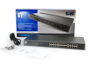 LevelOne 24-Port Fast Ethernet Switch