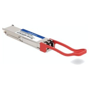 100GBase-ER4 QSFP28 Transceiver (SMF, 1295nm to 1309nm, 40KM, LC, DOM, IEEE 803.3ba)