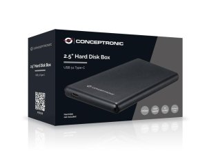 Conceptronic 2.5" Hard Disk Box USB 3.1 Type-C