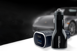 Hypertec HyperPower Universal Black Cigar lighter Fast charging Indoor