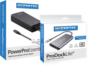 Hypertec USB Type- C bundle- includes Hypertec ProDockLite Gen 2 and 60W power supply unit. Bundle consists of 1 x HYP-USBCPD-L2 and HYP-USBCPSU.