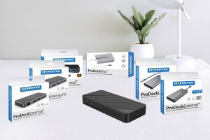 Hypertec ProDock Extreme - Universal USB-C to 4K HDMI, 4K DisplayPort Dual Screen