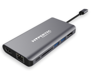 Hypertec ProDock Extreme - Universal USB-C to 4K HDMI, 4K DisplayPort Dual Screen