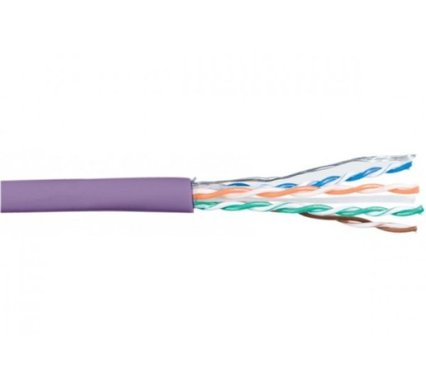 Hypertec ProConnectLite® Cat5e U/UTP Solid Dca LSZH Purple 305m