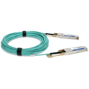 AddOn Networks JL276A-50CM-AO InfiniBand/fibre optic cable 0.5 m QSFP28 Turquoise