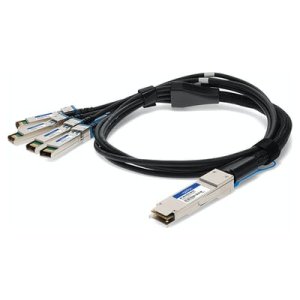 QSFP28 to 4xSFP28, 100-Gigabit, 3 m