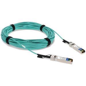 Juniper Networks JNP-SFP-25G-AOC-25M Compatible TAA Compliant 25GBase-AOC SFP28 Active Optical Cable (850nm, MMF, 25m)