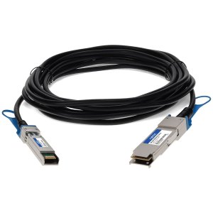 Juniper Networks JNP-QSFP-SFP28G-DAC-3M Compatible TAA Compliant 25GBase-CU QSFP28 to 1xSFP28 Direct Attach Cable (Passive Twinax, 3m)