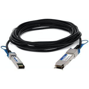 25GBase-CU QSFP28 to 1xSFP28 Direct Attach Cable, Passive Twinax, 1.5m