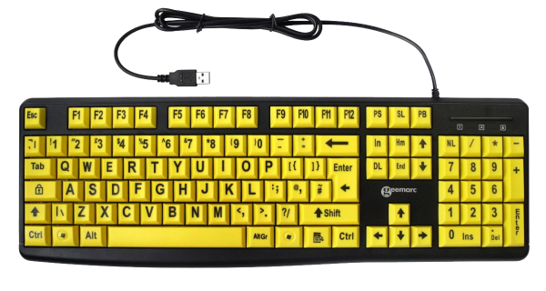 Geemarc Telecom BIG LETTER KEYBOARD