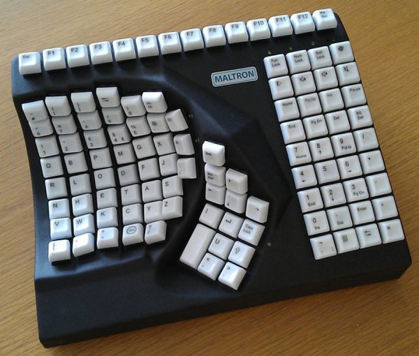 Maltron 3D One Hand Left - keyboard