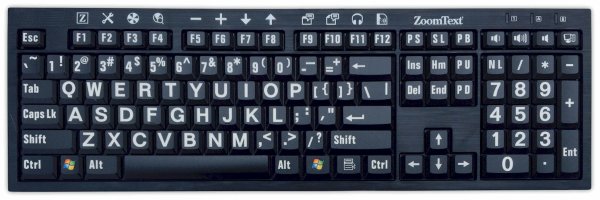 Hypertec K-ZT-WB keyboard USB QWERTY English Black, White