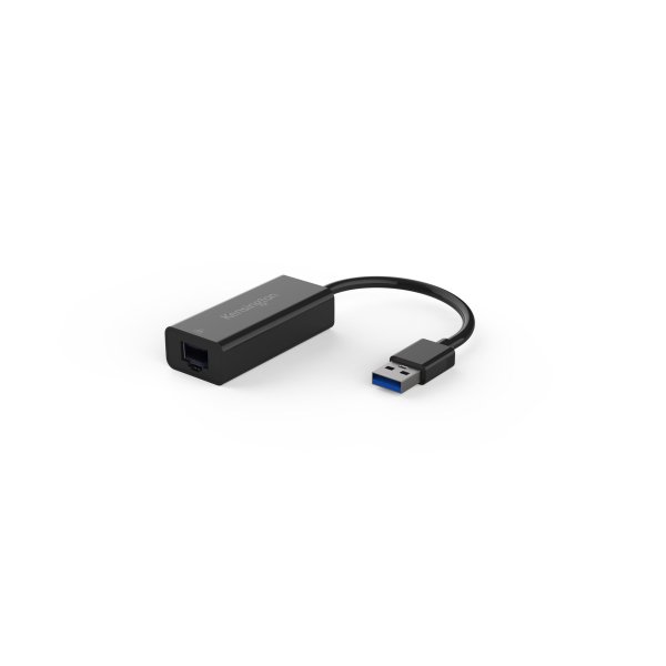 Kensington UA0000E USB-A Ethernet Adapter — Black
