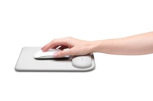 Kensington ErgoSoft Mousepad with Wrist Rest For Standard Mouse Grey