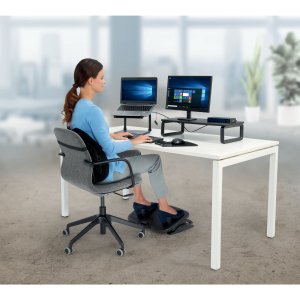 Kensington SmartFit Solemate Plus Foot Rest - Black