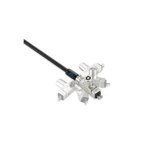 Kensington Slim N17 2.0 Keyed Dual Head Laptop Lock for Wedge-Shaped Slots