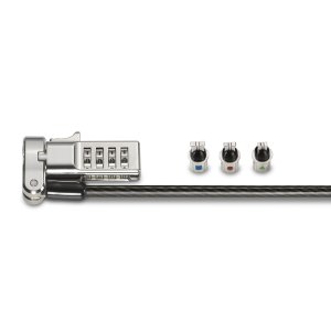 Kensington Universal 3-in-1 Combination Serialized Laptop Lock 25-Pack