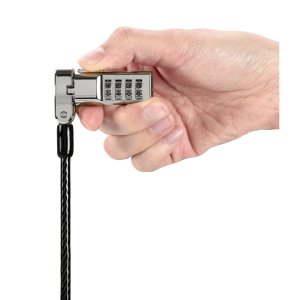 Kensington Universal 3-in-1 Combination Serialized Laptop Lock 25-Pack
