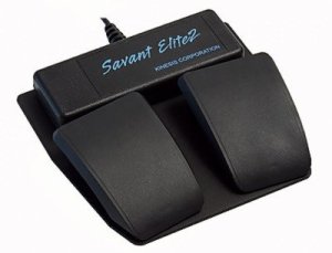 A Kinesis product; Savant Elite 3 dual action foot switch. USB connected programmable foot switch provides improvements in both productivity and comfort. Supplied by Hypertec