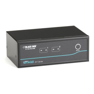 Black Box ServSwitch DT Dual-Head DVI USB, 2-Port