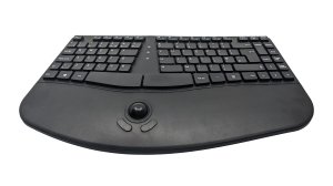 Accuratus Contour keyboard Universal USB QWERTY English Black