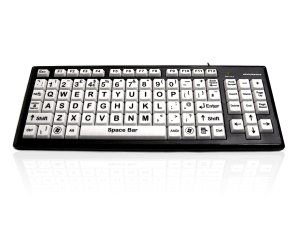 Accuratus Monster 2 keyboard Universal USB QWERTY Italian Black, White