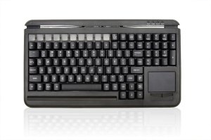 Ceratech Accuratus S109C keyboard USB QWERTY Russian, Ukrainian Black