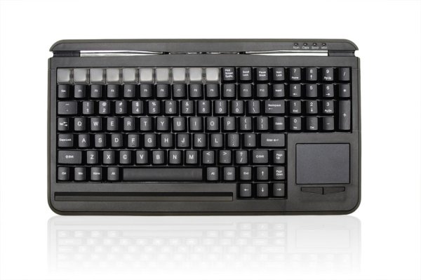 Accuratus S109C keyboard Universal USB QWERTY Russian, Ukrainian Black