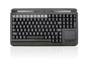 Accuratus S109C keyboard Universal USB QWERTY Hungarian Black