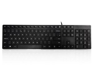 Accuratus KYBAC301-UBLK keyboard USB QWERTY English Black