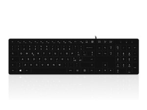 Accuratus KYBAC301-UBLK-IT keyboard USB QWERTY Italian Black