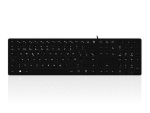 Accuratus KYBAC301-UBLK-SP keyboard USB QWERTY Spanish Black