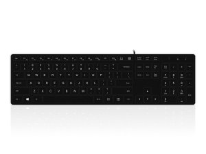 Accuratus KYBAC301-UBLK-US keyboard USB QWERTY US English Black