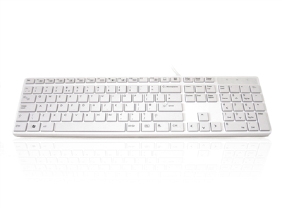 Accuratus 301 keyboard Home USB QWERTY UK English White