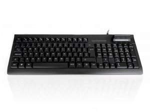 Accuratus 108S keyboard Universal USB QWERTY UK English Black