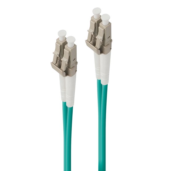 ALOGIC 0.5m LC-LC 40G/100G Multi Mode Duplex LSZH Fibre Cable 50/125 OM4