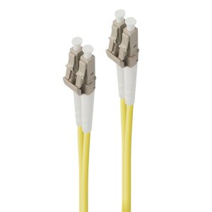 ALOGIC 1m LC-LC Single Mode Duplex LSZH Fibre Cable 09/125 OS2