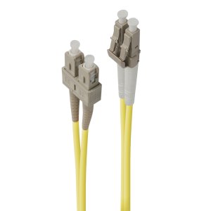 ALOGIC 5m LC-SC Single Mode Duplex LSZH Fibre Cable 09/125 OS2