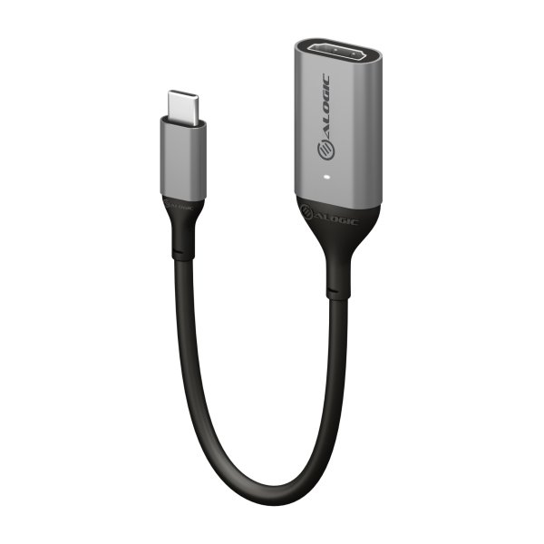 ALOGIC 15cm Ultra USB-C (Male) to HDMI (Female) Adapter - 4K @60Hz